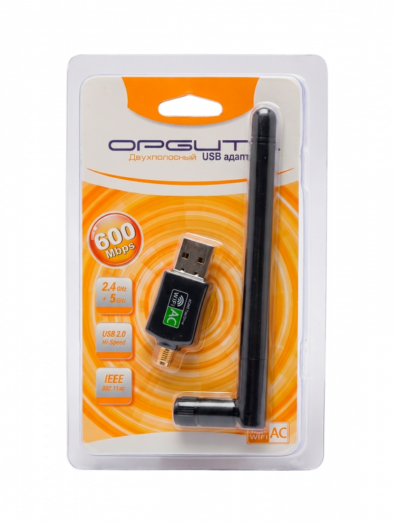 Орбита OT-PCK27 WI-FI адаптер (600Mbps)